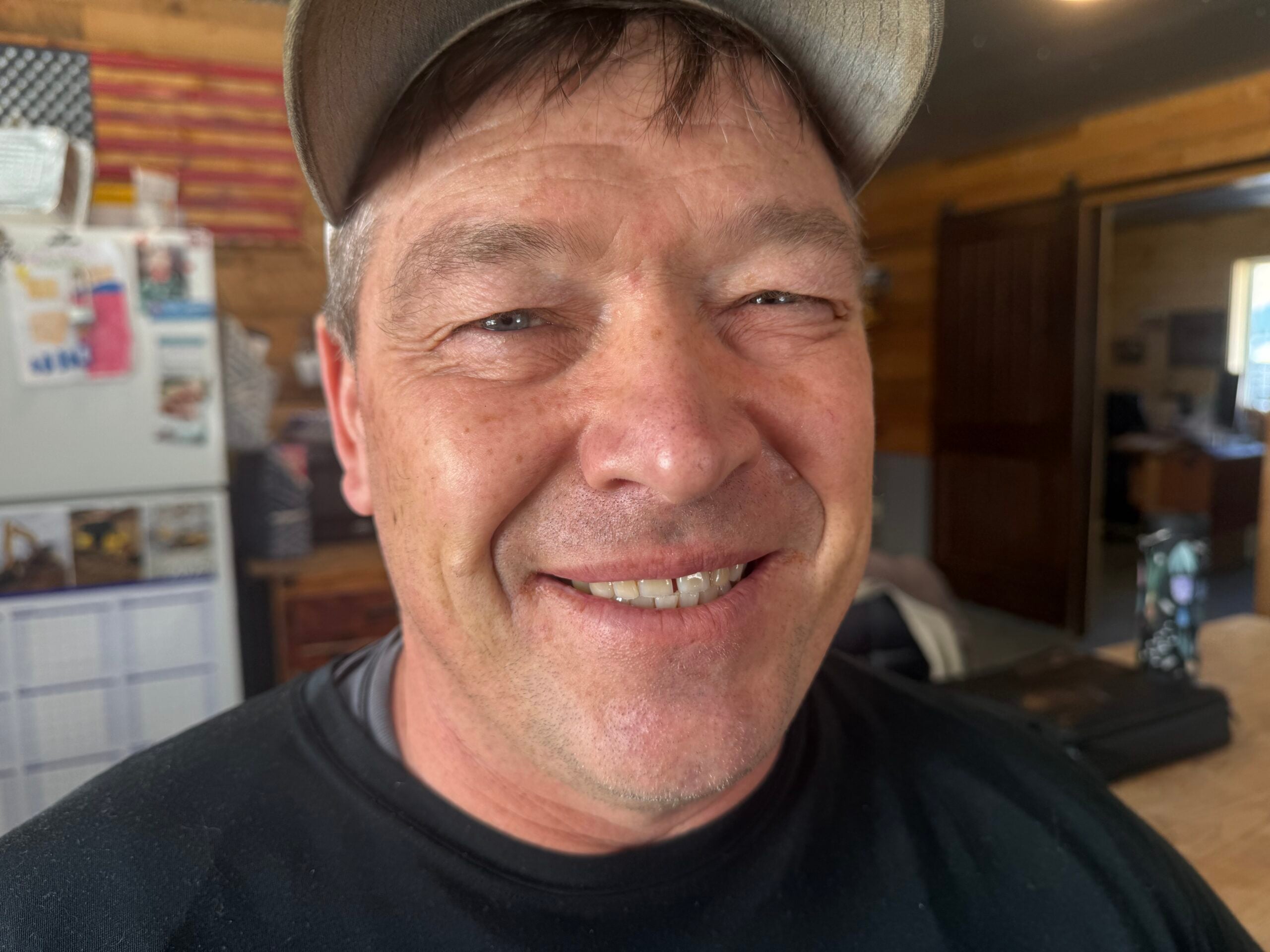 Larry Liljenquist inside his business in Glen.