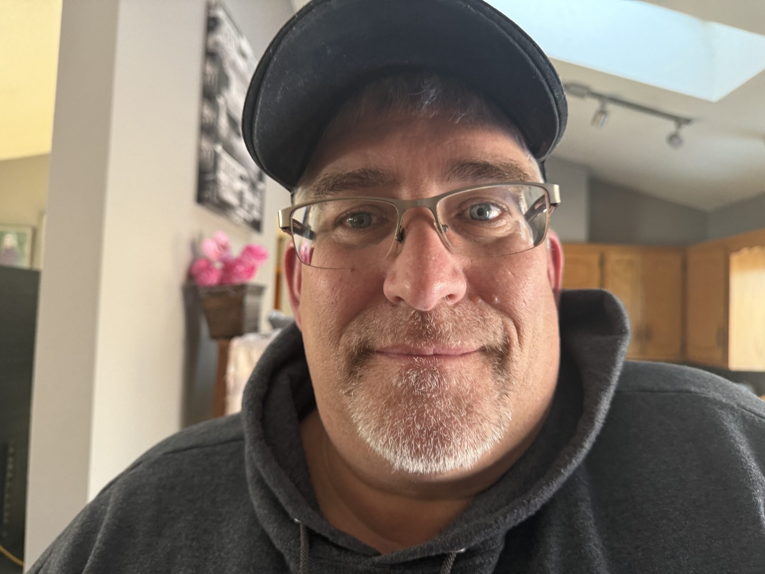 Paul Lesch in his home in Lino Lakes.